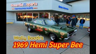 1969 HEMI DODGE SUPER BEE Wally Booth race car mopar musclecar classiccars [upl. by Haisa]