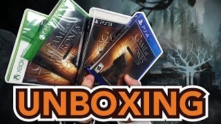 Game of Thrones A Telltale Games Series PS3PS4Xbox OneXBox 360 Unboxing [upl. by Uel]