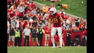 Ben Nikkel  Safety  Iowa State  2023 Highlights  2024 NFL Draft  Washington Commanders [upl. by Leiruh]