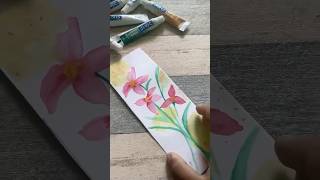 Boho Art 🤌🌸 flowers art youtuheshorts [upl. by Kenrick701]