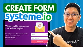 How to Create Inline Form With Systemeio 2024 STEPBYSTEP [upl. by Lesig934]