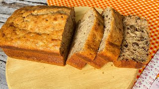 Moist and fluffy banana cake recipe easy banana cake recipe [upl. by Pearla]