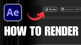 After Effects 2024 How To Render In After Effects In 2024 [upl. by Veejar592]