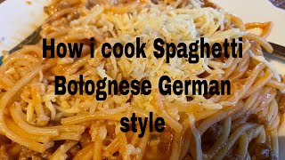 How to cook Spaghetti Bolognese German style [upl. by Pulcheria464]