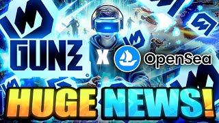 BIG NEWS For Gunzilla Games  Gunz Token  Off The Grid and Opensea GUNZ Wallet  Crypto Gaming [upl. by Ramor408]