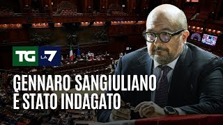 Gennaro Sangiuliano è stato indagato [upl. by Aiket]