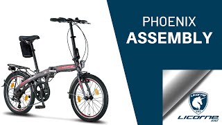 Licorne Bike Phoenix Assembly English [upl. by Trebreh]