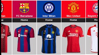 UPDATE JERSEY 202324 FROM FAMOUS EUROPEAN CLUB  Jersey Musim 202324 Klub Sepak Bola Eropa [upl. by Hagep882]