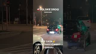 Piękne brzmienia… polskiedrogi subaru carspotting [upl. by Anippesuig]