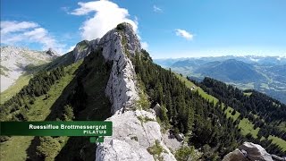 Klettern beim Pilatus  Ruessiflue und Galtigentürme [upl. by Airotel]