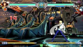 BBCF Hibiki Kohaku Day 1 Combos By Zexo [upl. by Suneya]