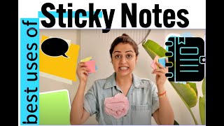 8 BEST WAYS TO USE STICKY NOTES 🔥 🔥 Planner TIMETABLE included [upl. by Aisemaj]