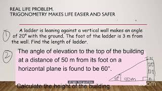 CSEC Student Workshop Trigonometry Part 2 [upl. by Noryk]