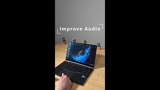 Improve Audio 🔉 Samsung Galaxy Book2 Pro 360 shorts [upl. by Eadwina300]