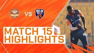 2023 Abu Dhabi T10 Match 15 Highlights Morrisville Samp Army vs Delhi Bulls  Season 7 [upl. by Aisyla]