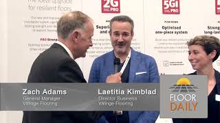 FloorDailynet Zach Adams amp Laetitia Kimblad Showcase VälingeBjelin Product amp innovation News [upl. by Eidob]