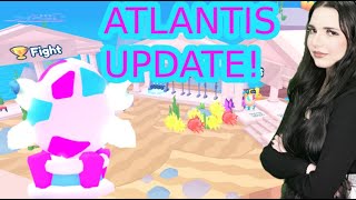 🔴ROBLOX LIVE 🔴 ARM WRESTLING SIMULATOR ATLANTIS PET GIVEAWAY [upl. by Basir]