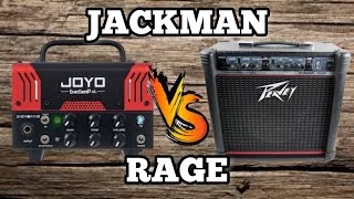 Joyo Jackman ll VS Peavey Rage 158 [upl. by Nosmoht]