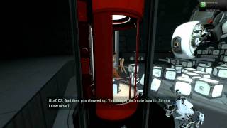 Portal 2 ending with console commands [upl. by Leinto501]