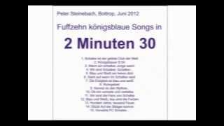 Fuffzehn königsblaue Songs  Peter Steinebach [upl. by Leaper]