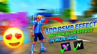 RSMB EFFECT ON ANDROID IN JUST 2 MINUTES ⚡ MOTION BLUR EFFECT ON ANDROID amp IOS ✨ wizard 99 [upl. by Gayel]