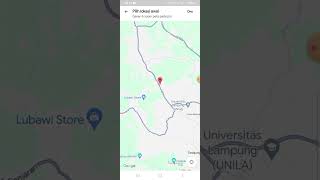 Menentukan Jarak dan Perpindahan menggunakan Google Maps melalui Android SMAN 1 TeginenengUNILA [upl. by Eendys484]