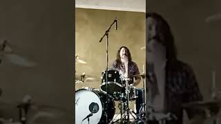 Dave Grohl drums in Studio 666 [upl. by Beebe]