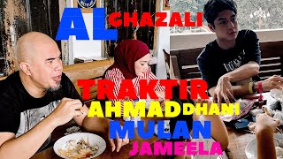 AL GHAZALI TRAKTIR MAKAN SIANG MULAN JAMEELA DAN MUHALI DI ULTAH AHMAD DHANI KE 52 [upl. by Nylasej]