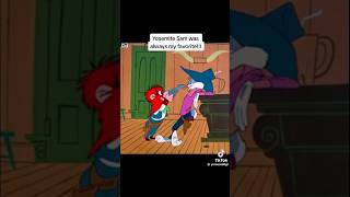 YOSEMITE SAM WAS TOO FUNNY😂 2A fyp shorts short viralshorts lol lmao funny [upl. by Adlig]