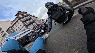 Motorcycle Crashes amp Unexpected Moments You Need to See [upl. by Ahsinuq]