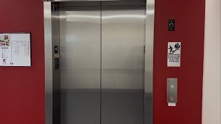 Schindler HT Hydraulic Elevator 1  Las Positas College Building 2100 Livermore CA [upl. by Omor]