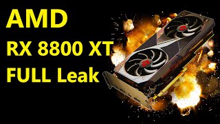 AMD RX 8800 XT Leak RDNA 4 Ray Tracing Release Date Price [upl. by Elin]