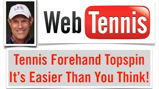 Tennis Forehand Topspin [upl. by Imit]