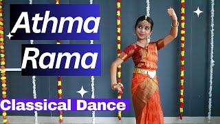 Athma Rama  Bharathanatyam  Easy dance steps  Anvi Shetty [upl. by Meghann28]