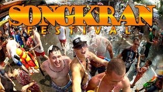 The Best Songkran Video  Chiang Mai THAILAND 2013 [upl. by Xer]