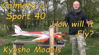 How Will it Fly  Pt 3 Calmato Alpha Sport 40 ARF  RC Aeroplane by Kyosho Japan Models Vietnam [upl. by Sela]