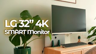 Reviewing the NEW Elegant and Powerful Monitor  LG MyView 32SR83UW [upl. by Jariv]