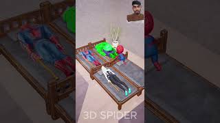 Spiderys Family Annoying hulk Friends Challenge animation spiderman shorts [upl. by Litton169]