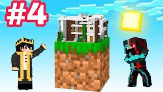 minecraft one block making mansion for ankit part4gaming minecraft gaming [upl. by Noy]