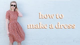 How To Make The Perfect Dress  Free Pattern [upl. by Amekahs]