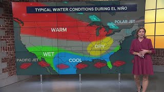 NOAA releases winter weather predictions [upl. by Aryn]