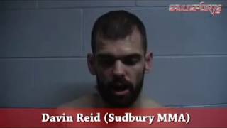 Davin Reid at Wreck MMA SSM Post Fight Interview [upl. by Anyad]