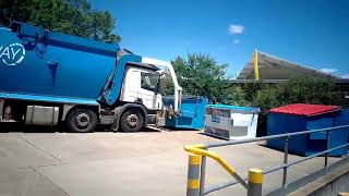 cleanaway front loaders FL00442 WAGGA TRUCK FL00438 CANBERRA TRUCK [upl. by Nahtanod256]