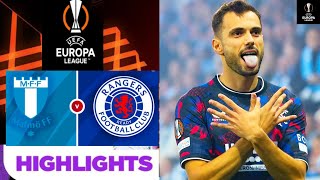 Malmö vs Rangers 02 Highlights  Europa League 2024  Rangers FC vs Malmö FF [upl. by Engelhart]