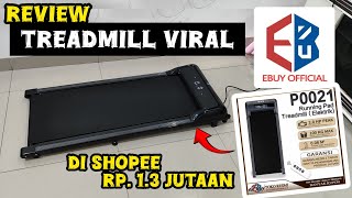 Review Treadmill Running Pad Viral di Shopee Cuma 13 jutaan  Ebuy official [upl. by Seiber]