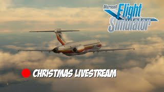 Christmas Stream Iceland Eastbound  Fly the Maddog X  MSFS [upl. by Halie]