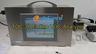 Labgeni™ TOC30 Online real time toc analyzer [upl. by Ellinej]