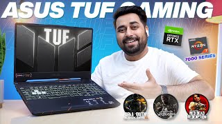 BEST Gaming Laptop Under 55000 in India 2024 ⚡ ASUS TUF A15 Gaming Ryzen 7 7435HS ⚡ RTX 2050 🔥 [upl. by Yllaw]