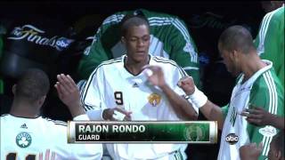 Intro of Boston Celtics in GM 5 Finals 2010 VS Lakers [upl. by Zetes]