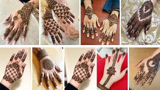 Back Hand Mehndi DesignsEasy Mehndi DesignEid Mehndi Design [upl. by Winifield]